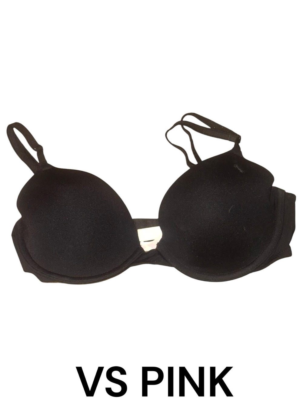 PINK Victoria's Secret Black Smooth T-Shirt Bra